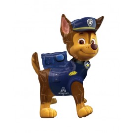 Palloncino Cane Poliziotto con Supporto 45 x 60 cm