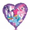 Palloncino My Little Pony a Forma di Cuore Foil