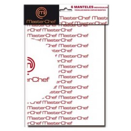 6 Tovagliette Master Chef di Carta 30X40 cm