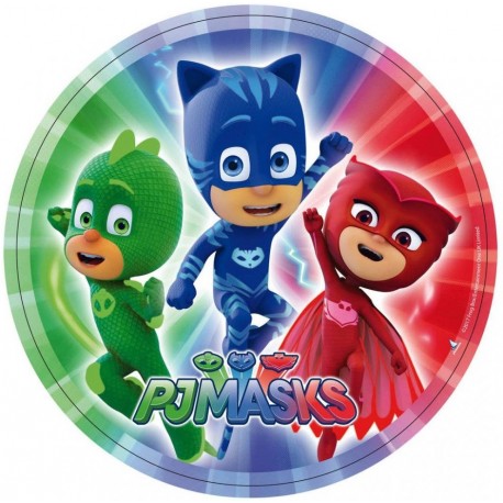 8 Piatti Pj Masks 23 cm