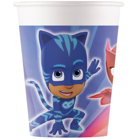 8 Bicchieri Pj Masks 200 ml