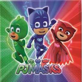 20 Tovaglioli Pj Masks 33 cm