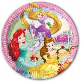 8 Piatti Principesse Dream Disney 23 cm