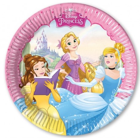 8 Piatti Principesse Dream 20 cm