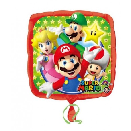 Palloncino Foil Mario Bros 43 cm