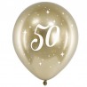 6 Palloncini 50 Anni D'Oro 30 cm