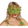 Maschera Con Foglie Verdi 