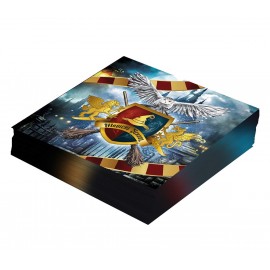 12 Tovaglioli Harry Potter Hogwarts 33 cm