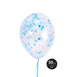 Kit Arco Palloncini Blu E Coriandoli 14 Pezzi – 151 Palloncini Viola E Oro Per Feste, Matrimoni, Compleanni E Baby Shower