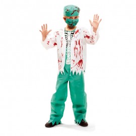 Costume da Chirurgo con Scheletro per Bambino Offerta