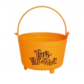 Calderona Arancione "Happy Halloween" 30 cm