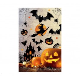 Decorazione Adesiva per Parete di Halloween 70X80 cm