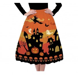 Compra Gonna Halloween Arancione