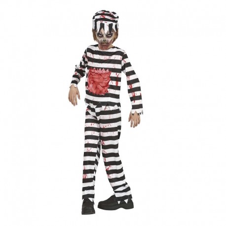 Costume da Carcerato Zombie Bambini