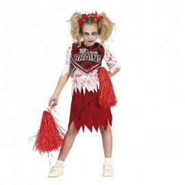 Costume da Cheerleader Zombie Bambina