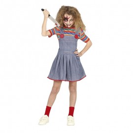Costume Bambola di Chucky Bambina