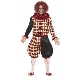 Costume Clown Horror Adulto