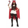 Costume da Cappuccetto Rosso Killer per Donna Shop