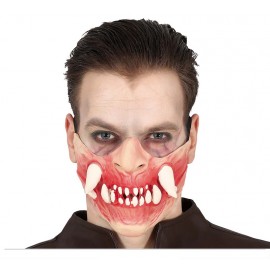 Acquista Maschera Denti con Zanne in Lattice Acquista Maschera Denti con Zanne in Lattice