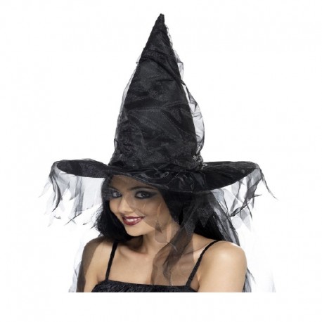 Cappello da Strega Nero per Donna Prezzo