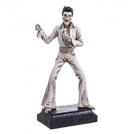 Compra Statuina Scheletro Elvis Presley in Poliresina 14 X 9 X 31 Cm