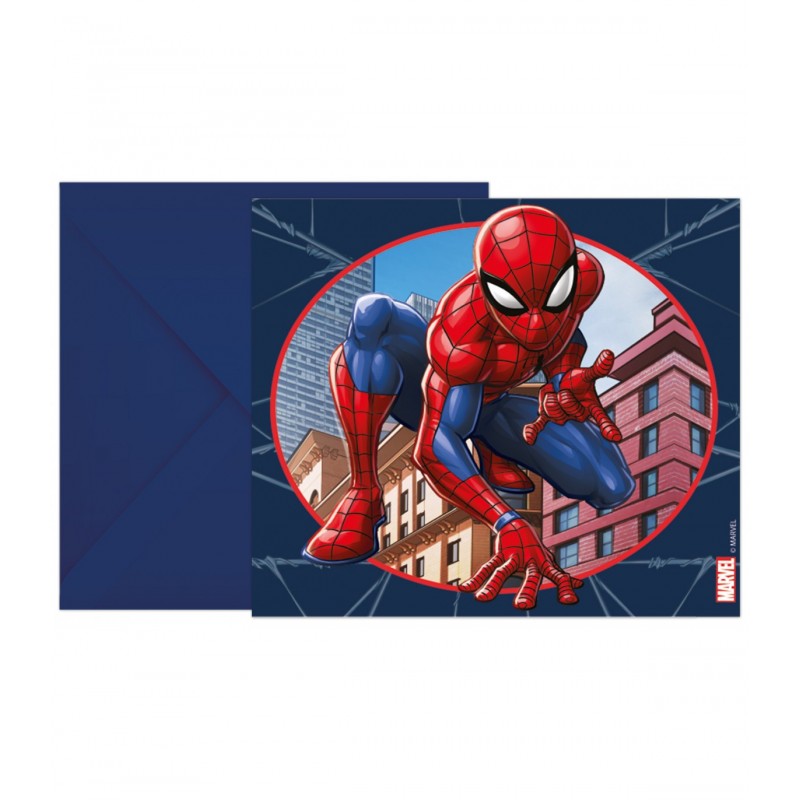 Inviti Compleanno Spiderman per Compleanno e Feste