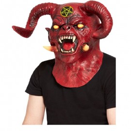 Maschera Rossa Demonio Satanico Shop