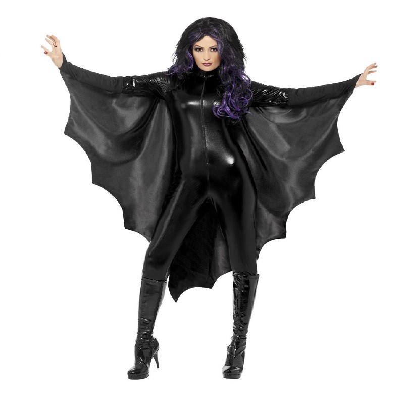 Costume Halloween Bambino Pipistrello Con Ali, Tutù Viola E Maschera - Set Per Bambine Da 3 A 10 Anni, Carnevale E Cosplay