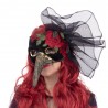 Acquista Maschera Veneziana con Rose
