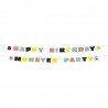 Ghirlanda Mostriciattoli Happy Birthday 150 cm Economica