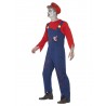 Costume da Zombie Idraulico, Rosso e Blu Shop