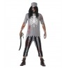 Costume Pirata Zombie Grigio