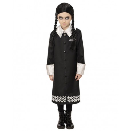 Costume della Familia Addams Mercoledì Economico