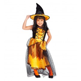 Costume da Strega Chic Oro per Bambina Shop