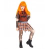 Costume da Zucca Punk Bambina Offerta