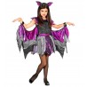 Costume da Pipistrello Viola e Nero con Tulle Shop