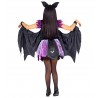 Costume da Pipistrello Viola e Nero con Tulle Shop