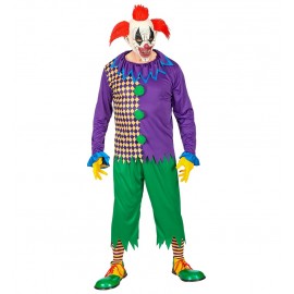 Costume Pagliaccio Evil Joker Uomo Shop