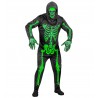 Costume Scheletro Fluorescente con Guanti e Maschera per Uomo Shop