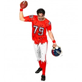 Costume da Giocatore da Football Americano Zombie per Adulto Shop