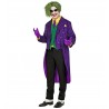 Costume da Joker a Righe Viola Uomo Economico