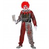 Costume da Clown Horror con Parrucca Shop