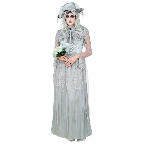 Costume da Sposa Fantasma con Pizzo Economico