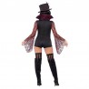 Costume da Vampira Sexy Nero Economico