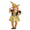 Costume Strega Giallo con Gatti per Bambina Shop