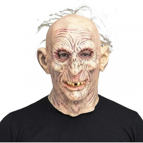 Maschera Uomo Anziano con Pochi Capelli Economico