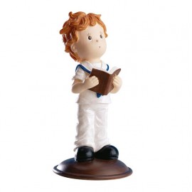 Statuina Comunione Bambino con Bibbia 13,50 Cm Shop