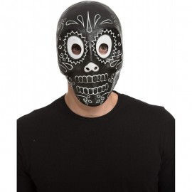 Maschera Teschio Nero Dias de Los Muertos Shop