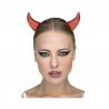 Clip per Capelli con Corna da Diavola Rosse Online
