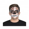 Maschera Trasparente Scheletro Bianco e Nero Shop